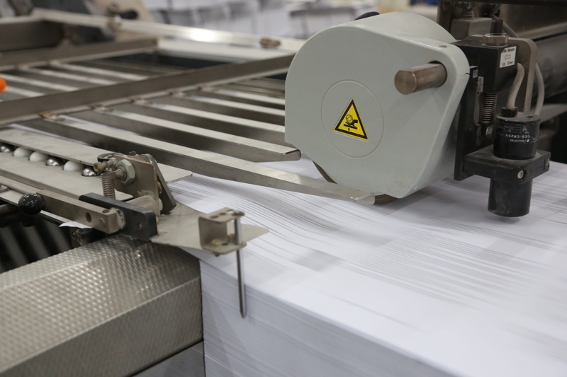 focus on foreground, still life, safety, metal, printing services, equipment, communication, offset printing macine, indoors, yellow, no people, industry