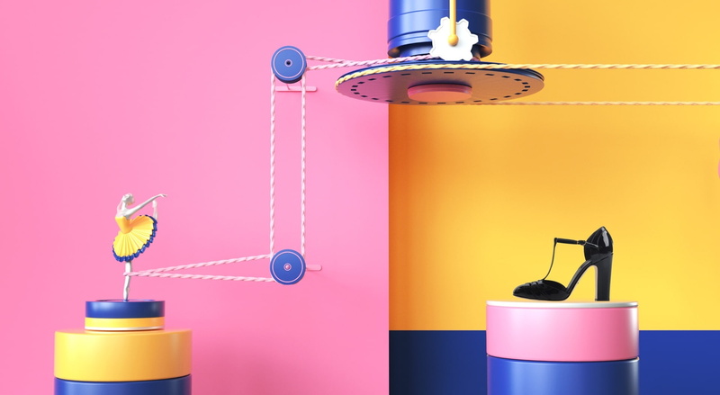 metal, no people, 3DArt, group of objects, still life, close-up, ballerina, technology, toy, Aero, Funny, yellow, wall - building feature, Dancer, equipment