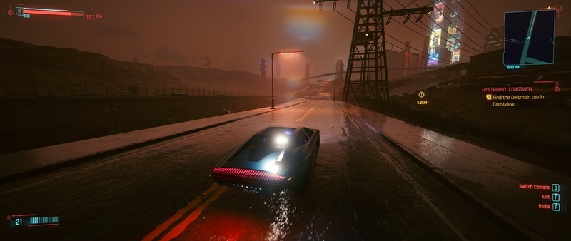 Cyberpunk 2077, ray tracing, ultra-wide, 2K