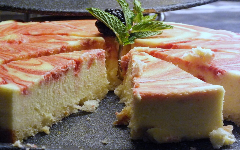 sweet, 3d and abstrac, bakery, 1080P, abstract, dessert, cheesecake, blackberry, cake, raspberry, delicious, vanilla