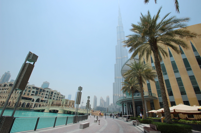 tall - high, united arab emirates, city, nature, pavement, transportation, urban, plant, building exterior, khalifa, shopping centre, built structure, palm tree