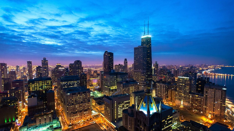 building, city, city lights, modern, cityscape, office building exterior, residential district, financial district, urban skyline, built structure, skyline