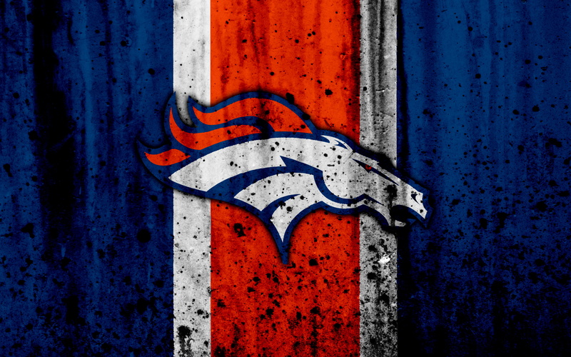 Denver Broncos, Football, 4K, Emblem, NFL, Logo