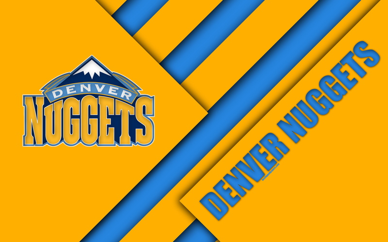 Sports, 4K, NBA, Basketball, Logo, Denver Nuggets