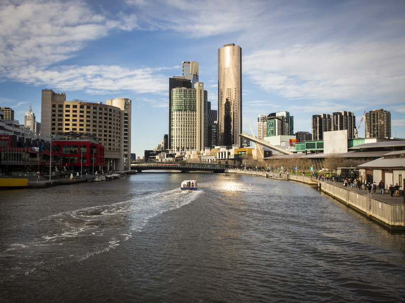 melbourne, urban, outdoors, daytime, victoria, no people, melbourne city, 4K, waterfront, building exterior, yarra, built structure, landscape, cbd, modern