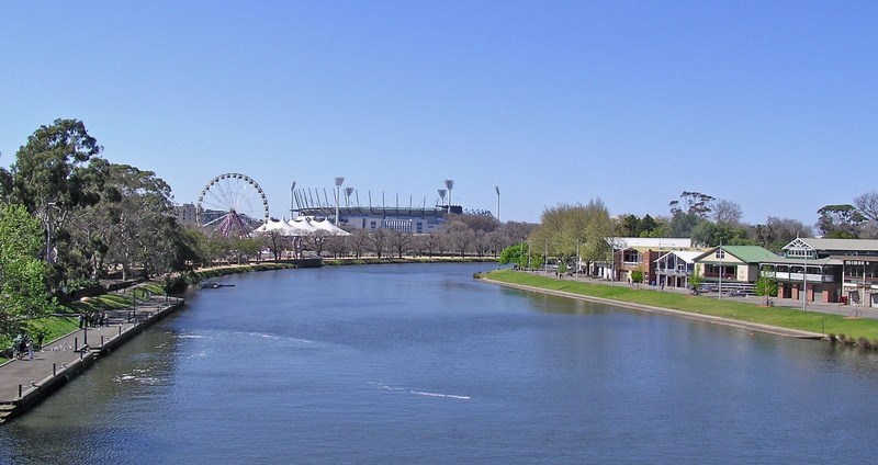 architecture And Buildings, Yarra River, Victoria, yarra, Australia, victoria, clear sky, water, cityscape, 1080P, sky, city, government, building, Victoria