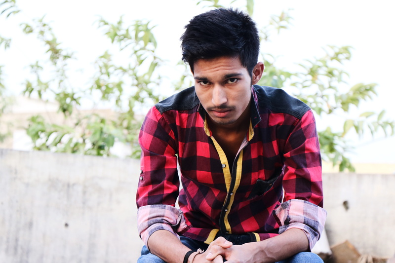 adult, stylish, person, young Adult, smiling, real people, one Person, attractive, red dharmen rajput, front view, men, look, Fashion, leisure activity