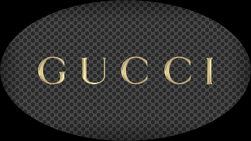 technology, black background, no people, arts culture and entertainment, circle, pattern, single word, sign, cut out, design, close-up, text, 1080P, gucci computer