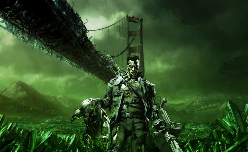 weapon, infantry, smoke - Physical Structure, real people, terminator, 1080P, power, war, destruction, army soldier, horror, men, schwarzenegger