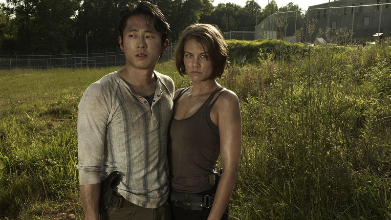 1080P, Steven Yeun, Lauren Cohan, The Walking Dead, Maggie Greene, Glenn Rhee, TV Show