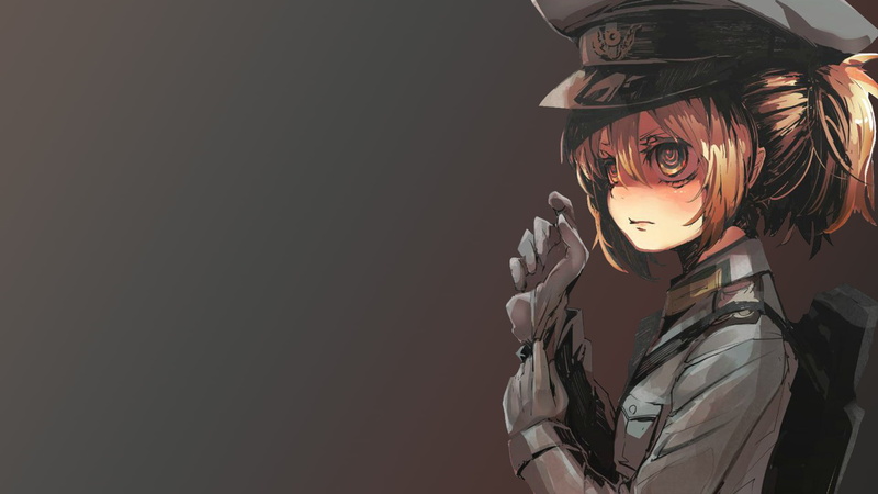 Tanya Degurechaff, anime girls, 1080P, Youjo Senki, artwork
