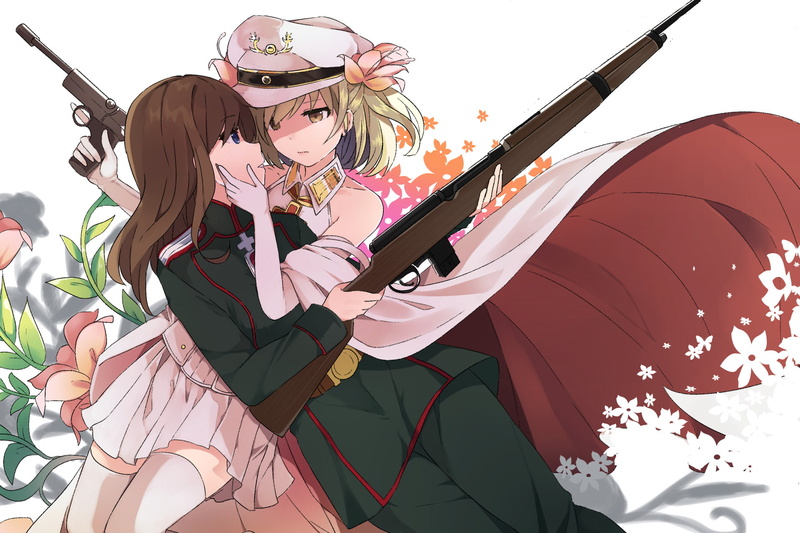 Viktoriya Ivanovna Serebryakov, Anime, Youjo Senki, 1080P, Tanya Degurechaff
