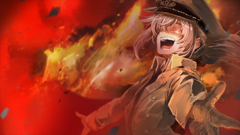 Tanya Degurechaff, Youjo Senki, Military Uniform, anime, 1080P, war