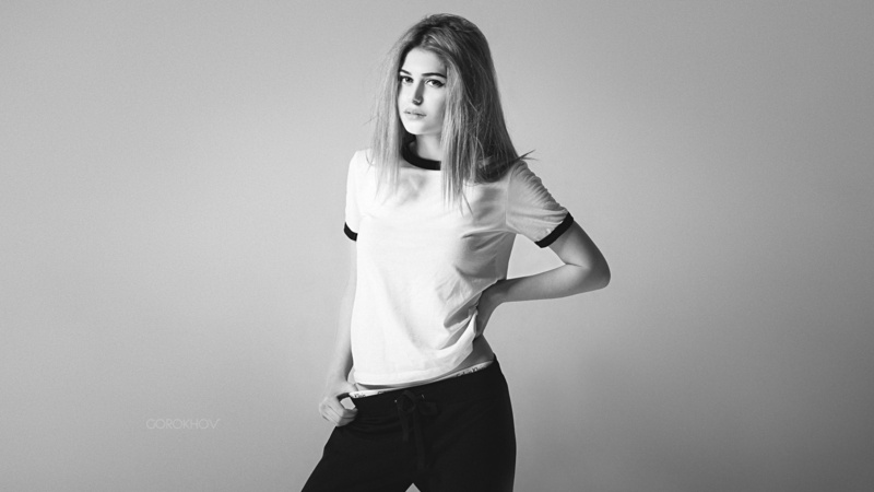 woman, Galeine Rover, girl, t-shirt, 1080P, Galina Rover