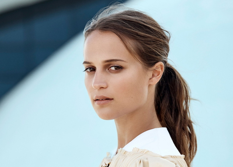Actresses, Face, Swedish, Actress, Alicia Vikander, 1080P, Brunette, Brown Eyes