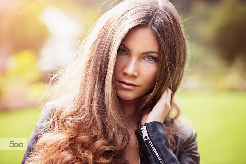 beautiful woman, human face, watermarked, hair, long hair, teenager, young women, young adult, focus on foreground, beauty, close-up, 1080P, freckles
