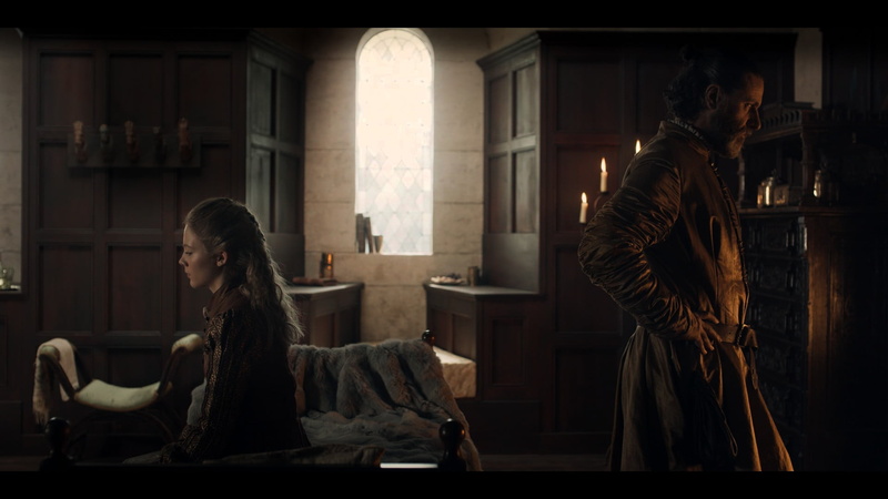 castle, 1080P, Mousesack, The Witcher (TV Series), candles, Cirilla Fiona Elen Riannon