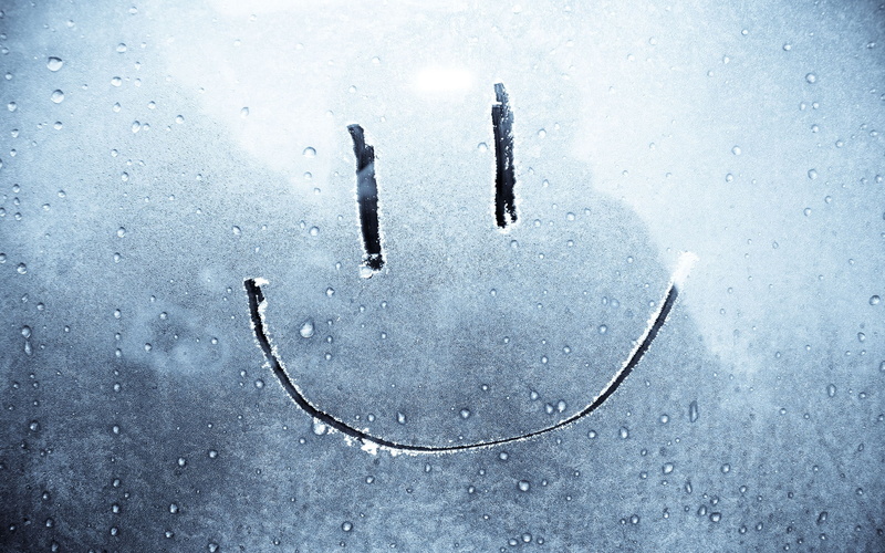 nature, smiley face, water, smiley, hd, panes, winter, drops, 1080P, window, glass, dew, water drops, rain, x, art, face