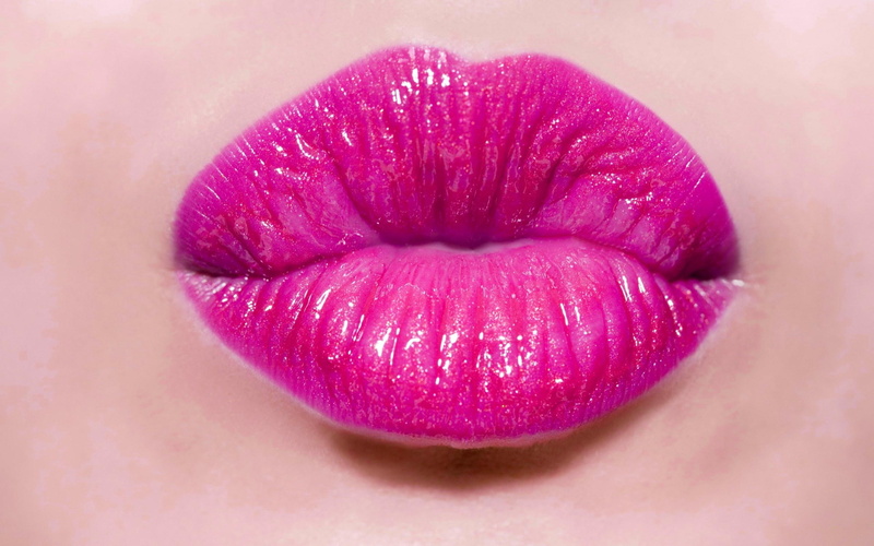 girl, pink, 2K, lips