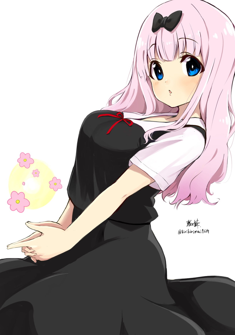 Kaguya-Sama: Love is War, Chika Fujiwara, anime, 720P, kirikirimai1224, anime girls