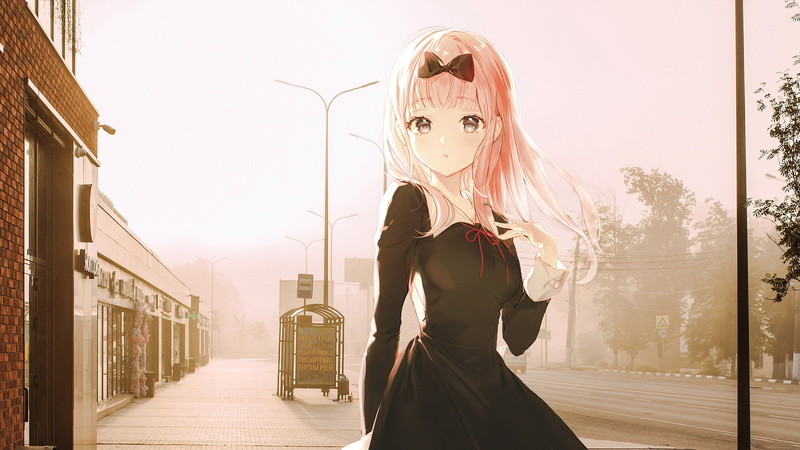 Russia, Chika Fujiwara, anime, collage, 2D, 2K