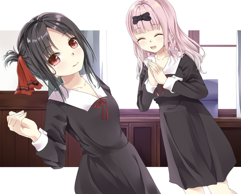 Chika Fujiwara, 1080P, Kaguya-sama: Love is War, Anime, Kaguya Shinomiya
