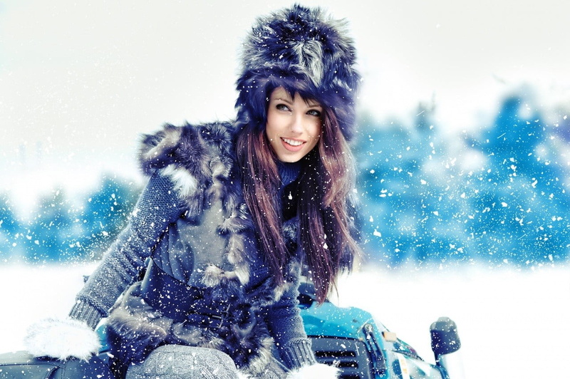 720P, one person, Izabela Magier , outdoors, warm clothing, hat, long hair, hair, winter, hairstyle, young women, young adult, nature, women outdoors