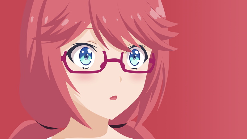 Glasses, 1080P, Classroom of the Elite, Airi Sakura, Pink Hair, Anime
