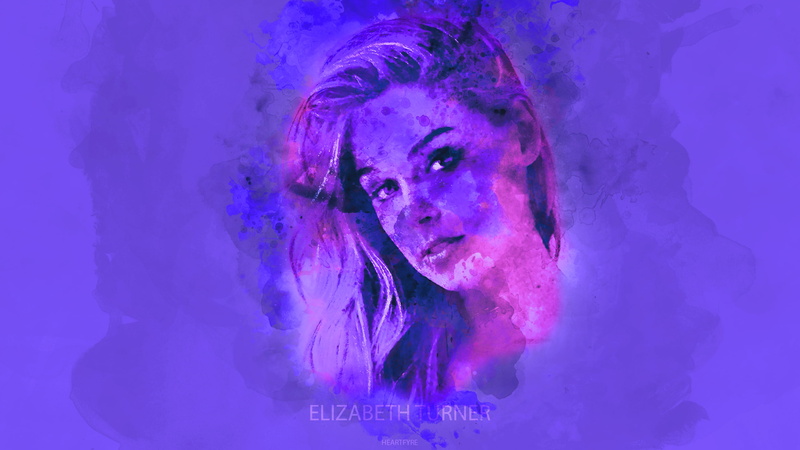 watercolor, headshot, creativity, studio shot, one person, purple, pink, Elizabeth Turner, front view, hair, indoors, paint, human body part, portrait