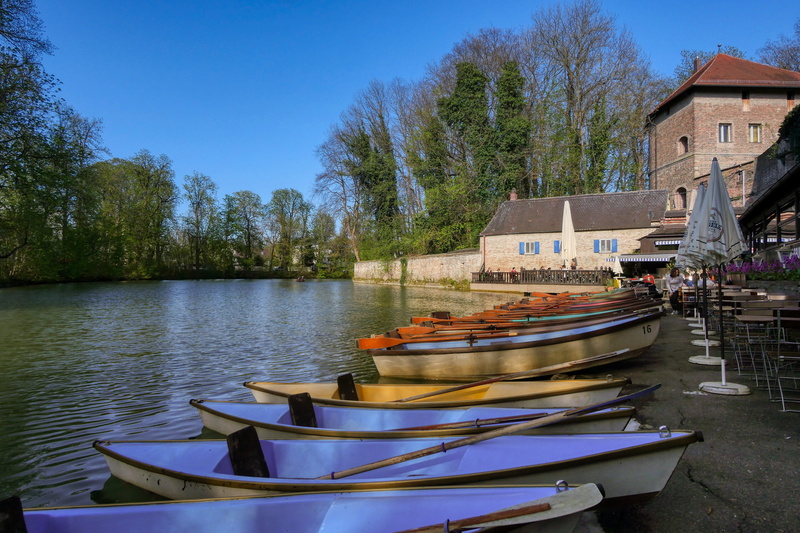 mode of transportation, 4K, idyll, architecture, sky, tree, clear sky, no people, building exterior, nautical vessel, tourism, day, augsburg, water, nature