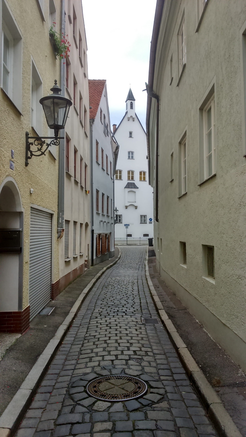 streets, street, town, patch, cobblestones, lantern, architecture, no people, narrow, window, day, the way forward, 2K, house, outdoors, alley, augsburg