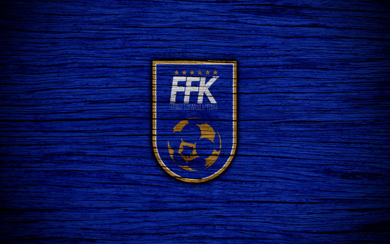Soccer, Emblem, Kosovo, 4K, Kosovo National Football Team, Logo