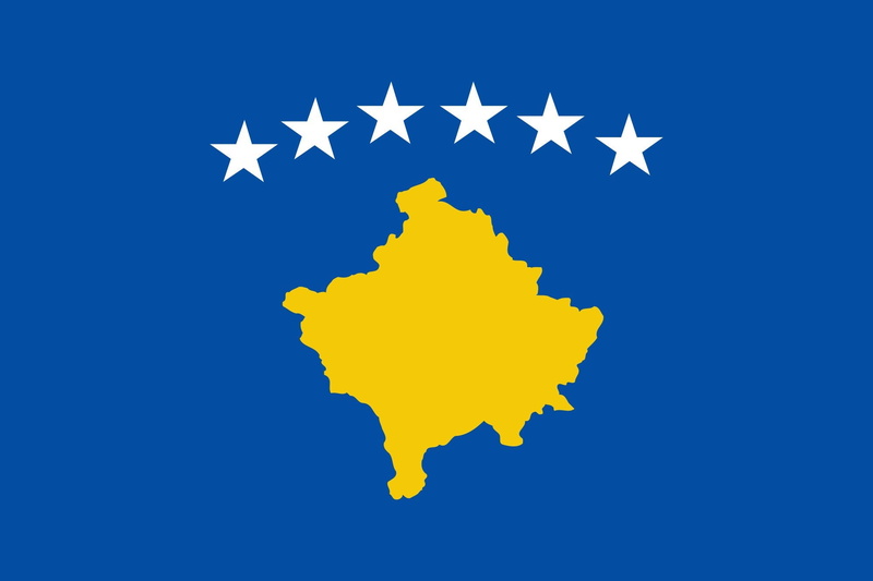 2000px flag, yellow svg, kosovo, 1080P