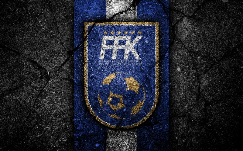 Logo, Soccer, 4K, Kosovo, Emblem, Kosovo National Football Team