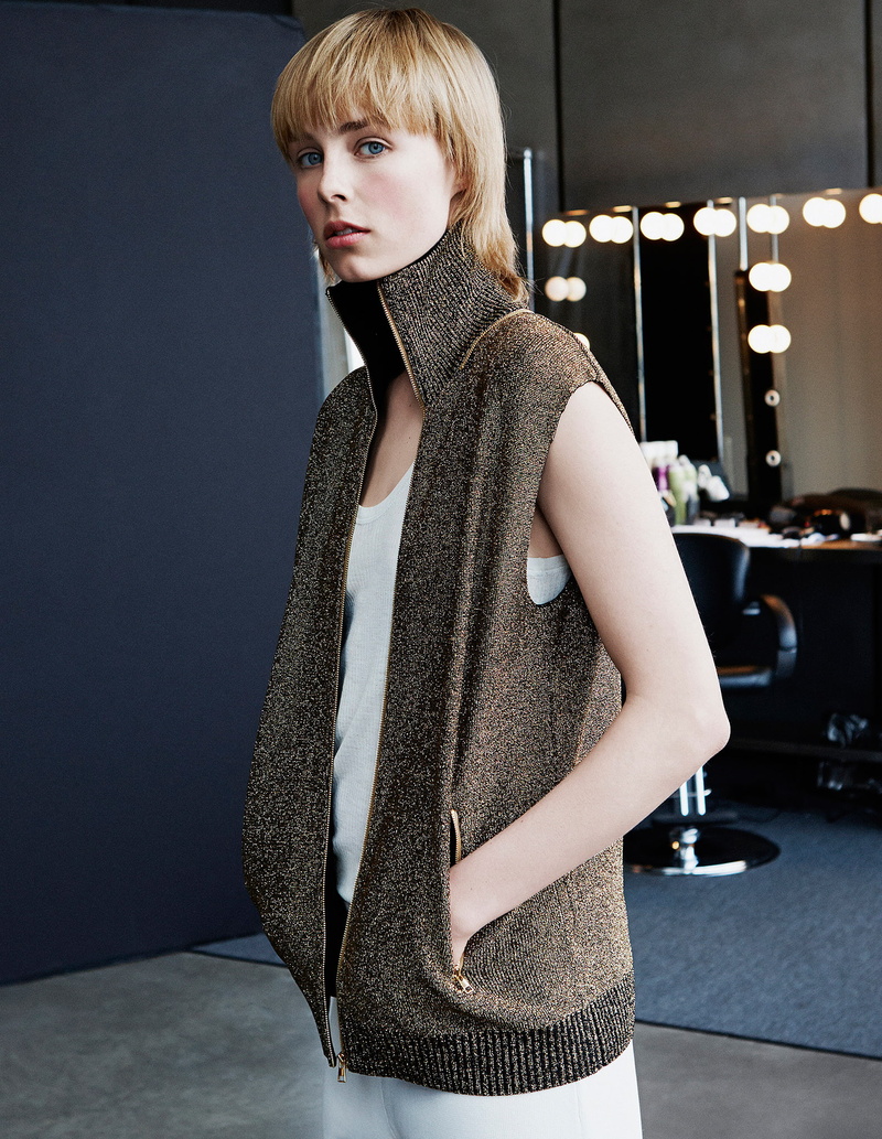 beauty, young adult, indoors, fashion, hair, hipster - person, adult, Edie Campbell, women, confidence, 1080P, clothing, fashion model, beautiful woman