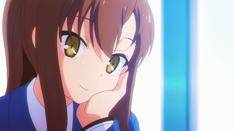 Nanami Aoyama, red, females, window, glass - material, 1080P, outdoors, reflection, sunlight, nature, lifestyles, people, women, Sakurasou No Pet Na Kanojo