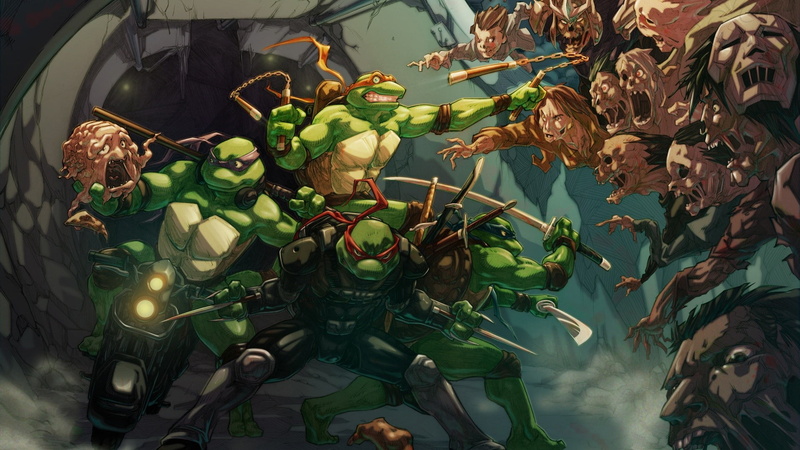1080P, Teenage Mutant Ninja Turtles, artwork