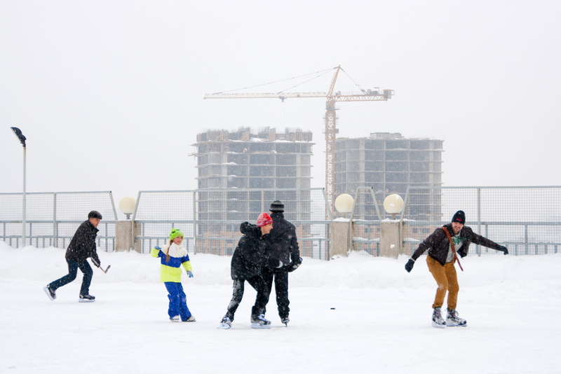game, icy, young, little, kid, training, snow, boy, hobby, 1080P, warm clothing, outdoor, city, ice-skating, winter, play, ice rink, winter sport, sport