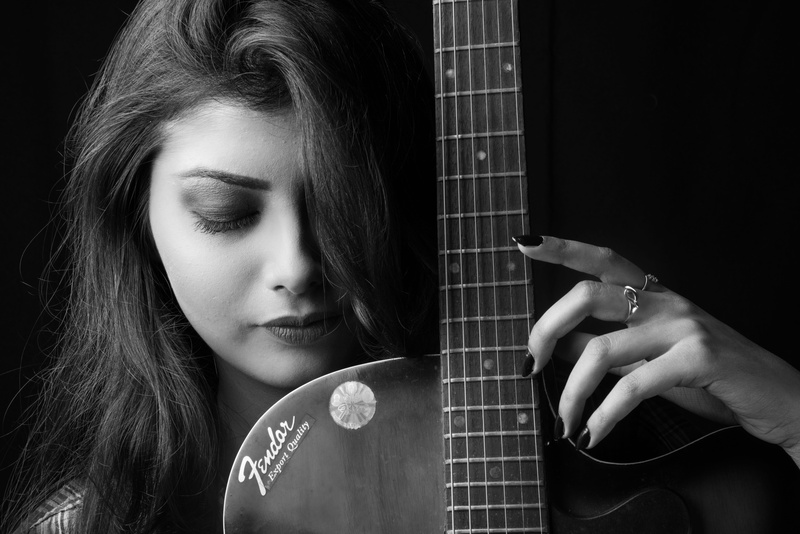 girl, people, teenager, beauty, leisure activity, woman, beautiful woman, musical instrument, women, headshot, music, one person, young adult, indoors