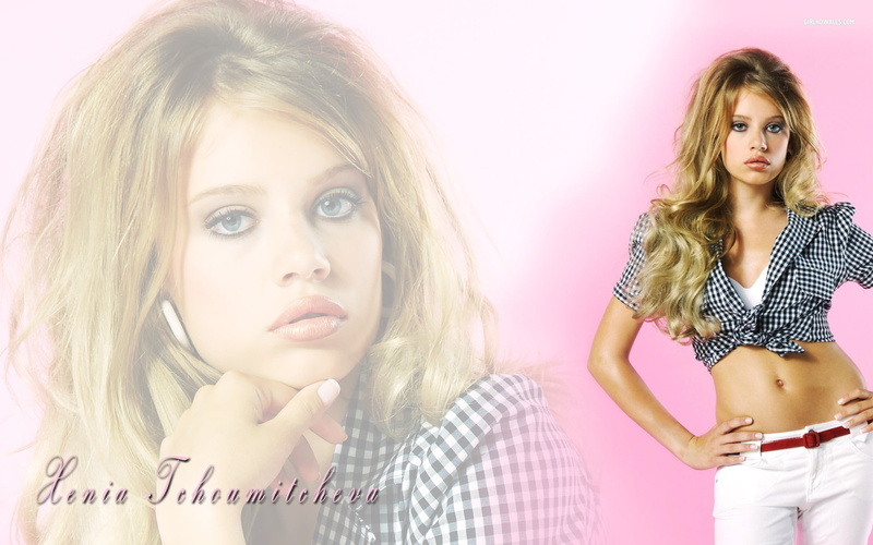 glance, girls, tchoumitcheva, blonde, 1080P, xenia