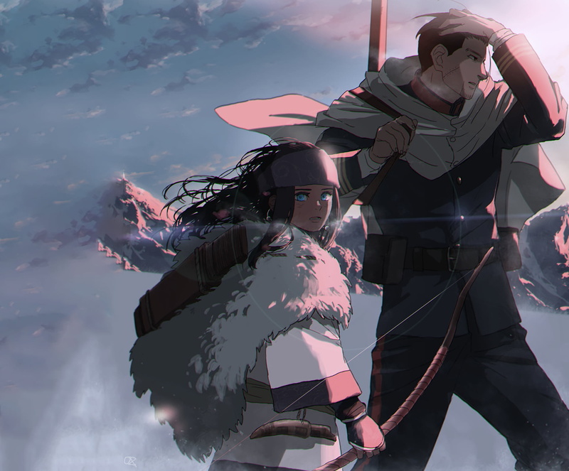 Sugimoto Saichi, Asirpa (Golden Kamuy), Golden Kamuy, Anime, 1080P
