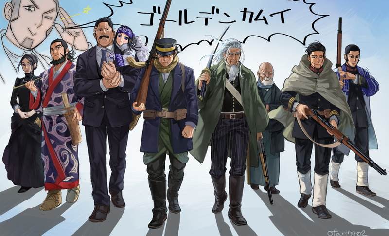 Kiroranke (Golden Kamuy), Shiraishi Yoshitake, Asirpa (Golden Kamuy), 1080P, Ienaga Kano, Golden Kamuy, Tanigaki Genjirou, Ogata Hyakunosuke, Sugimoto Saichi