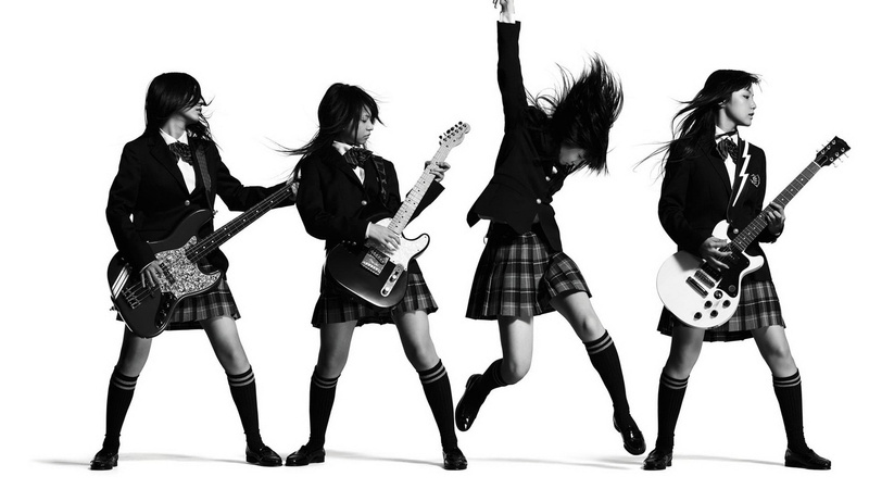 hd, asia, art, Guitars, Asians, 1080P, music, scandal, jpop, entertainment, rock, x, guitarists