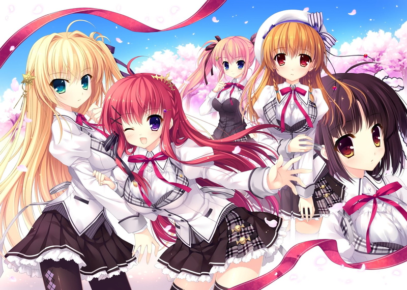 Ousaka Asuha, Asamiya Shiina, 1080P, Shinomori Yumi, Alias Carnival!, Saijo Karin, Sakurakouji Tsukuyomi, Anime