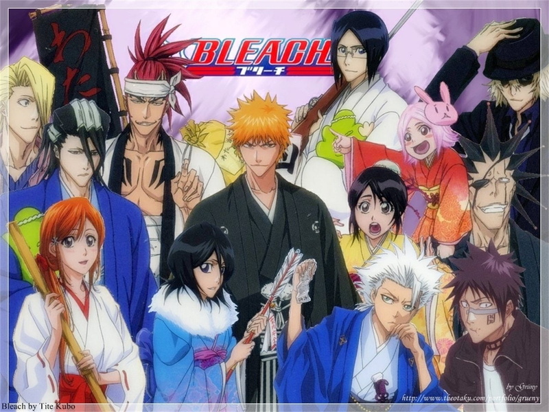 Kenpachi Zaraki, 720P, Kisuke Urahara, Ichigo Kurosaki, Renji Abarai, Bleach, Orihime Inoue, Yachiru Kusajishi, Izuru Kira, Hisagi Shūhei, Tōshirō Hitsugaya
