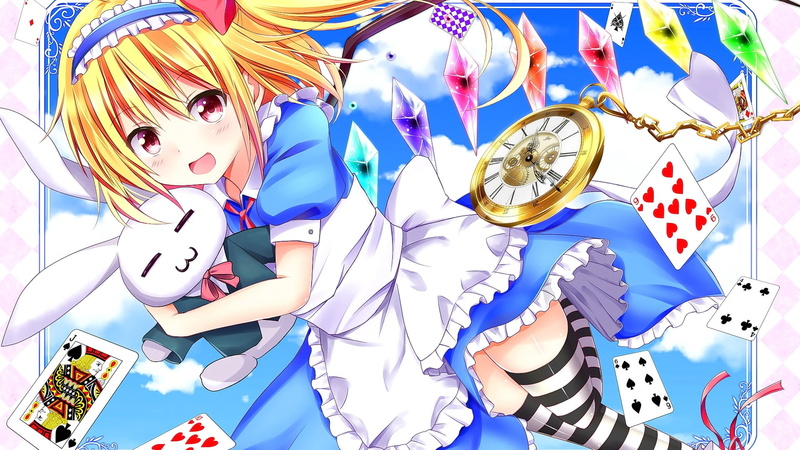 1080P, one person, males, day, art and craft, boys, blonde, anime girls, short hair, anime, Touhou, front view, women, representation, looking at viewer