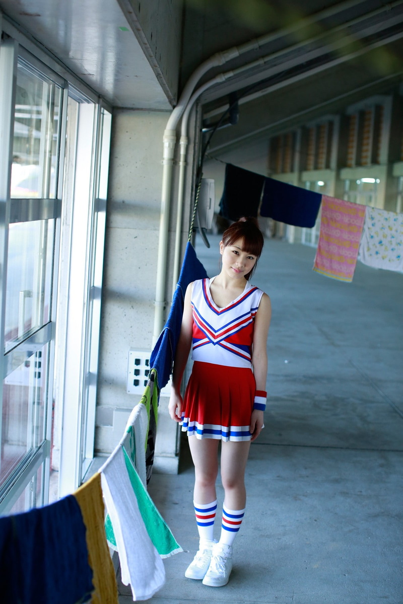 auburn hair, women, one person, redhead, red, hair, Asian, J-pop, adult, 720P, window, fashion, Morning Musume, architecture, indoors, shopping, day, standing