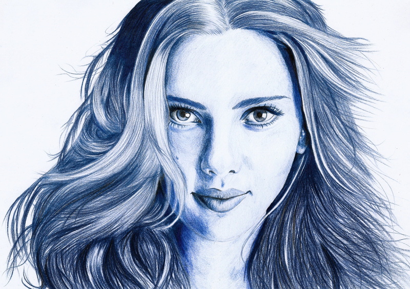 black, beautiful woman, portrait, young adult, contemplation, beauty, artwork, 2K, young women, headshot, human face, Scarlett Johansson, adult, lifestyles