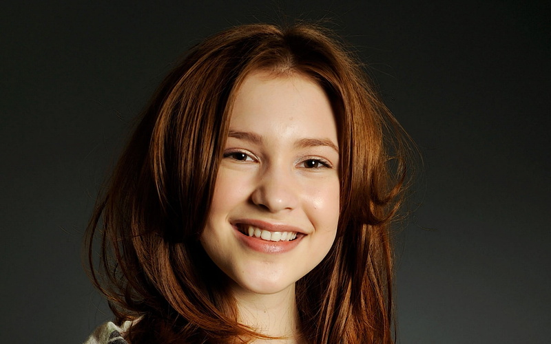 human body part, brunette, hair, studio shot, happiness, smiling, positive emotion, teeth, emotion, innocence, Alexia Fast, pink, women, long hair, s, cheerful