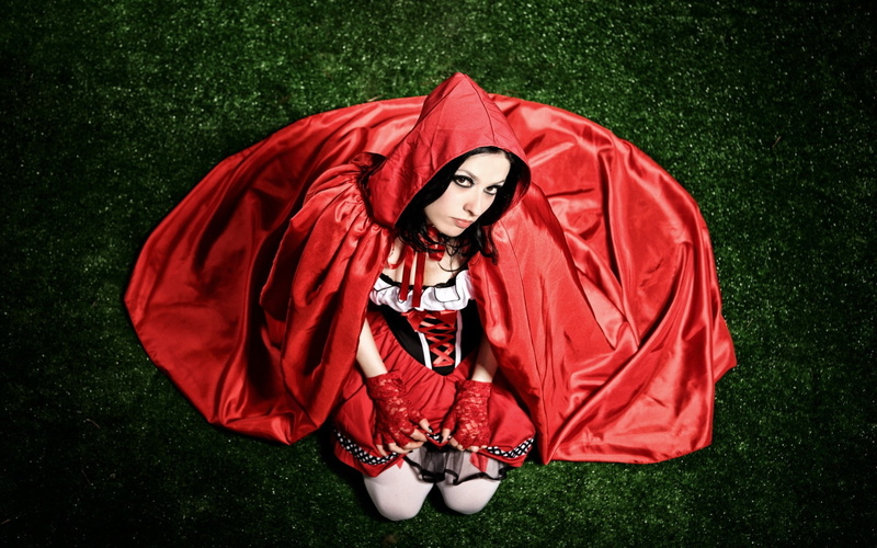 women, 1080P, Little Red Riding Hood